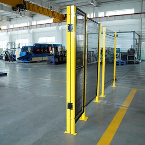 Panel y Poste de Valla de Seguridad para Máquinas y Robots <span class=keywords><strong>METALTEC</strong></span>, con Marco de 6 pies - Product Image 3