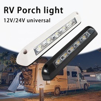 Pièces extérieures TYTXRV pour camping-car, lumière LED étanche 12V/24V 8W, lampes murales pour caravane, lampes de toit pour camping-car