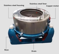 Máquina extractora hidráulica para lavandería industrial, precio