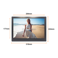Penjualan terlaris 13.3 inci tampilan bingkai foto LED 1080P LCD Video Player Audio Video pemutaran Avi Mp3 jam Digital