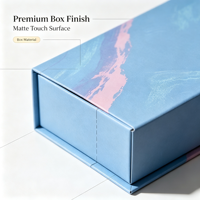 Caja de Embalaje Magnética de Lujo para Lápiz Labial, Caja Cosmética de Cartón Rígido con Logotipo Personalizado e Inserto de Espuma Protectora