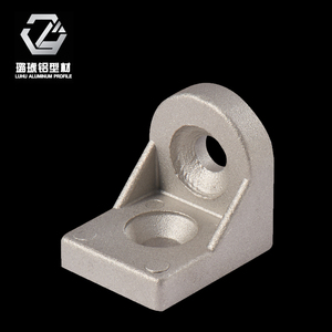 Profilé en aluminium Luhu, support d'angle en aluminium pour connecteurs d'extrusion en aluminium et support de direction - Product Image 3