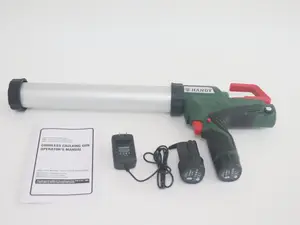 12V Electrical Cordless Caulking Gun 1500mAh Sealant Caulk Adhesive Gun Lightweight Glue Gun For Bathroom Balcony Doors