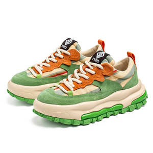 Zapatos de Hombre Modernos y Robustos, Zapatos Deportivos Casuales Transpirables de Malla, Zapatos Deportivos con Cordones para Correr y Caminar - Product Image 4