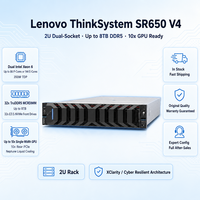 Serveur Rackable 2U SR650 V4 Double Socket 32 DIMM DDR5 PCIe 5.0 NVMe E3.S GPU pour IA, Virtualisation, Base de Données et Cloud Hybride