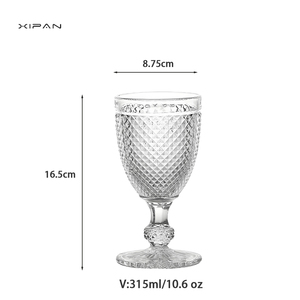 Modern and Classic Design Vintage Glass <strong>Tumblers</strong> Wholesale Glow in the Dark <strong>Wine</strong> Glasses for Hotels Restaurants Events - Product Image 4