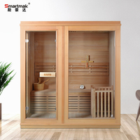 Sauna à vapeur sèche en bois, traditionnel, personnalisé, à vendre