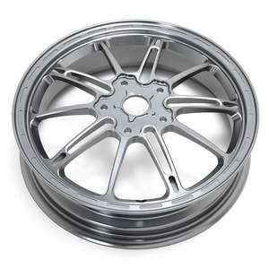 <span class=keywords><strong>ล้อ</strong></span>หน้ารถมอเตอร์ไซค์เวสป้าแบบดัดแปลงพร้อมขอบล้อฟอร์จ CNC - Product Image 1