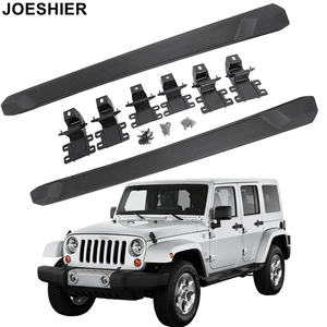 Marchepieds latéraux tout-terrain en alliage d'aluminium JOESHIER, vente en gros d'usine, luxe pour JEEP Wrangler JL 2018-2026 4 portes - Product Image 1