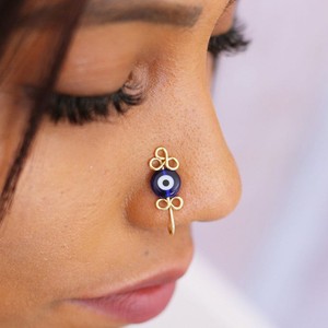 2024 nuevo diseño anillo de moda para la nariz, Piercings, joyería para el cuerpo no perforada, anillo único para la nariz y la <span class=keywords><strong>cara</strong></span> - Product Image 5