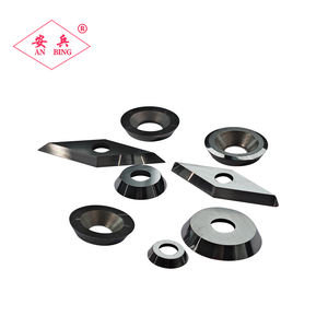 ABJX 高品质硬质合金刀片，数控替换刀片，钛涂层钢木工车床，螺旋刀片 - Product Image 1