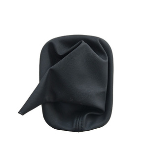 ฝาครอบกันฝุ่นหัวเกียร์รถยนต์บีเอ็มดับเบิลยูสีดำพับได้ลายหนังดีแซด 118 - Product Image 1