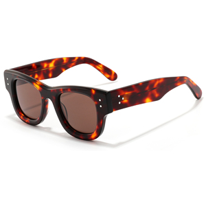 Custom Logo Acetate Sunglasses Polarized UV400 Rectangle <b>Eyewear</b> Unisex Fashion Glasses for Outdoor Wear - Product Image 1