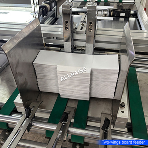 Macchina Automatica Servo per la Produzione di Scatole Regalo Pieghevoli a Cinque Pezzi, Linea di Produzione per Scatole Rigide in Cartone - Product Image 2