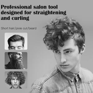 Sıcak satış 2-In-1 Mini bukle makinesi & saç düzleştirici kompakt şekillendirici aracı ile dar düzleştirme plakası - Product Image 6
