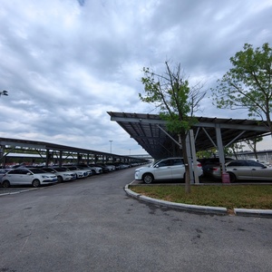 Structure <span class=keywords><strong>de</strong></span> carport en acier léger <span class=keywords><strong>de</strong></span> type <span class=keywords><strong>poutre</strong></span> H, en acier <span class=keywords><strong>de</strong></span> qualité A36/A572/Q235B/G250/S235JR/SS400 - Product Image 5