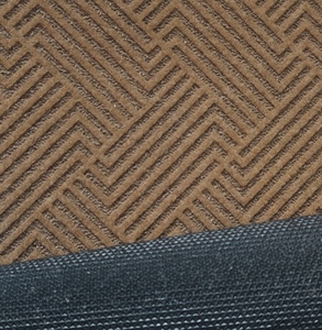 Grand tapis d'entrée intérieur robuste, motif gris, <span class=keywords><strong>gratte</strong></span> la saleté, tapis de sol extérieur - Product Image 6