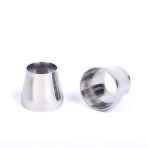 อุปกรณ์ข้อต่อท่อสแตนเลสแบบเชื่อมไร้รอยต่อในสต็อก รวมถึงข้อต่อแบบลดขนาดเอ็กเซนทริกและแบบลดขนาดแบบคอนเซนตริก - Product Image 2
