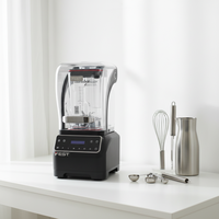 Mixeur Commercial Professionnel 2L à Commande Tactile, Design Silencieux, pour Smoothies, Milkshakes et Préparation Culinaire à Haut Volume