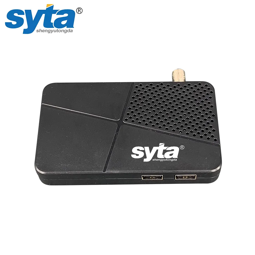 SYTA เครื่องรับสัญญาณดาวเทียมดิจิตอลพม่าสนับสนุนการเชื่อมต่อ Usb Wifi H.264เครื่องเล่นสื่อทีวี