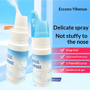 Spray Nasal de Agua de Mar ZB 80ML, Limpiador Fisiológico de Mucosidad, Alivio para la Resfriada y Alergias, Limpieza Nasal Suave, Spray Nasal Calmante - Product Image 2