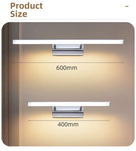 Modern Bathroom Mirror Front Lamp Length 40cm to 120cm Rotatable IP44 Waterproof LED Mirror <b>Light</b> - Product Image 1