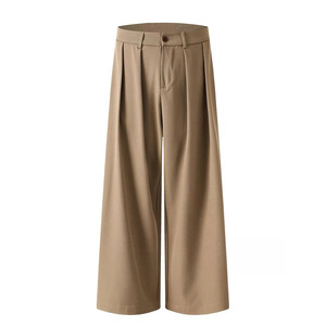<span class=keywords><strong>Pantaloni</strong></span> Casual da <span class=keywords><strong>Uomo</strong></span> Personalizzati, <span class=keywords><strong>Pantaloni</strong></span> Formali Plissettati, <span class=keywords><strong>Pantaloni</strong></span> Oversize Larghi, <span class=keywords><strong>Pantaloni</strong></span> Kaki da <span class=keywords><strong>Uomo</strong></span>, Produttore - Product Image 5