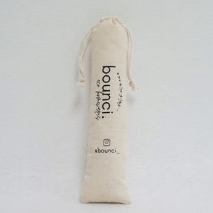 Natural Color Calico Cotton <b>Drawstring</b> <b>Bag</b> for Toothbrush,cotton <b>Makeup</b> Packing <b>Bag</b> Brush Packing - Product Image 4