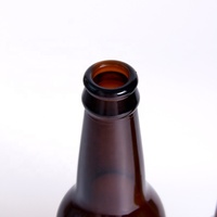 MH vente en gros 330ml bouteille en verre ambré avec couvercle couronne ronde vide 33cl bouteilles de jus de bière Soda 500ml volume pour l'emballage du vin