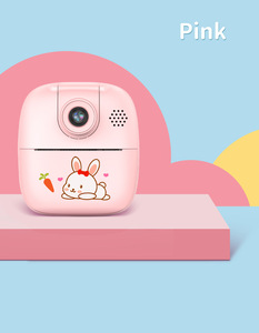 Los mejores juguetes para niños 1080P Cámara digital Full HD con lente dual Mini impresora térmica de mano para exteriores para niños Cámara instantánea - Product Image 3