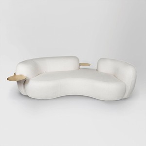 Arredamento di Alta Moda per Villa, Comodo Divano a Due Posti in Tessuto per Soggiorno - Product Image 6