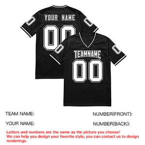 Cá Nhân Bóng Bầu Dục Áo Sơ Mi Khâu Văn Bản Tracksuit Tùy Chỉnh Retro Bóng Đá Mỹ Mặc Cho Các Đội Thể Thao - Product Image 3