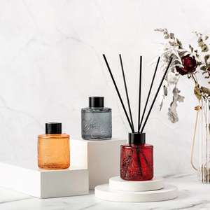 Nouveau Style Diffuseur De Parfum Bouteille Glyphes Reed Diffuseur Bouteille En Verre Bouteille Parfumée - Product Image 1