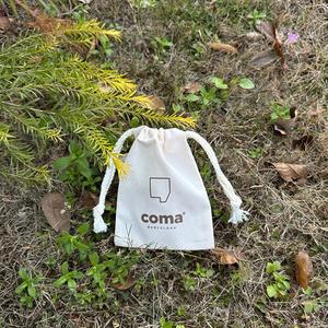 Sacs anti-poussière en tissu de coton personnalisés avec logo de marque imprimé en gros pour bijoux - Product Image 2