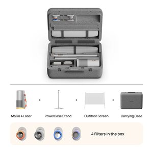 Videoproyector (Full HD) MOGO 4 Bundle para Exteriores (Recargable) Plateado y Naranja XGM062 - Product Image 3