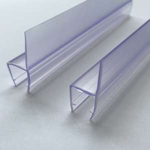 Bande d'étanchéité pour porte en verre 6/8/10/12 mm, bande d'étanchéité transparente pour porte <span class=keywords><strong>de</strong></span> <span class=keywords><strong>douche</strong></span>, accessoire <span class=keywords><strong>de</strong></span> salle <span class=keywords><strong>de</strong></span> bain, étanchéité étanche pour <span class=keywords><strong>douche</strong></span> - Product Image 3