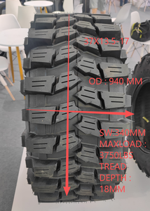 Neumático Todoterreno para 4x4 SUV, WN02 de Alto Rendimiento, 285/70R17, 35X12.5-17, 37X13.5-17, 40X13.5-17, M/T, para Vehículos Todoterreno 4x4 y <span class=keywords><strong>ATV</strong></span> - Product Image 6