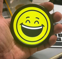 Emblema LED Dinámico con Pantalla Táctil para BMW, Diseño Circular, Logotipo Animado, Accesorios para Auto, Novedad 2026