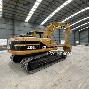 รถขุดตีนตะขาบ CAT 320BL สีเหลือง เครื่องจักรก่อสร้างสำหรับงานหนัก - Product Image 5
