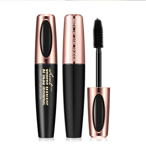 Vente chaude <span class=keywords><strong>macfee</strong></span> Longue Durée 4D Étanche Mascara Extension Curl Non-tache Silicone Brosse Tête 4D Soie Fiber Cils Mascara - Product Image 5