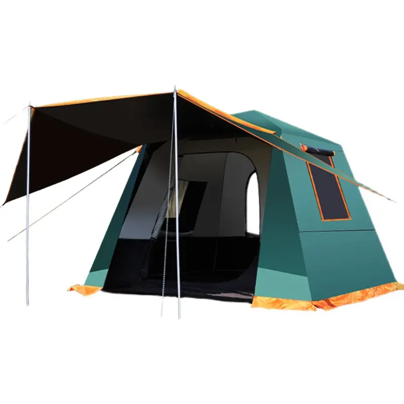 Tenda outdoor 3-4 persone family beach attrezzatura da campeggio attrezzatura da pesca bivvies