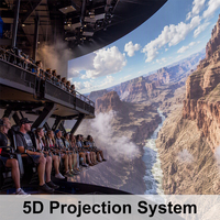 Museums-Events Zeigen Visuelle Effekte Mapping Interaktives Immersives Projektionssystem 5D 7D Holographischer Laser 3D Hologramm-Projektor
