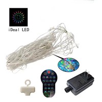 Luces de Cortina de Píxeles RGB de 3*3m, 400 LED, Controladas por Aplicación, Luces LED Inteligentes Programables, Decoración de Pared y Ventana para el Hogar