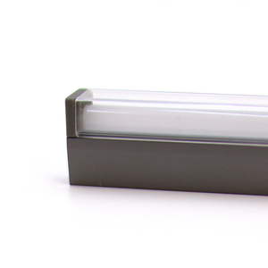 Siêu mỏng 8mm kệ kính dẫn ánh sáng gắn nhôm hồ sơ cho tủ trưng bày đồ trang sức chiếu sáng - Product Image 3