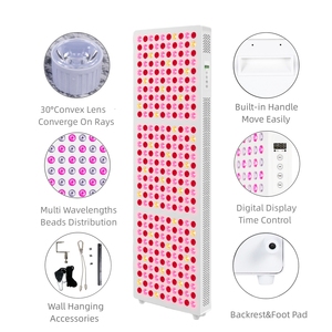 Perangkat Kecantikan Wajah dan Tubuh AZURE Classic Design untuk Penggunaan di Rumah, Panel Terapi Cahaya Merah LED OEM/ODM, Pemanas untuk Tangan dan Kepala - Product Image 2