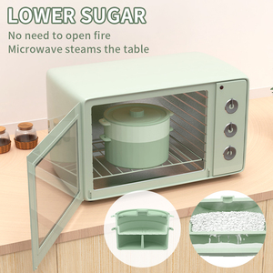 <span class=keywords><strong>2025</strong></span> New arrivals lò vi sóng Silicone thực phẩm hấp nồi hơi nồi Nồi Silicone Nồi hấp bát - Product Image 3