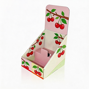 Exhibidor de Cartón Ecológico Moderno Personalizado para Dulces, Chocolates y Artículos de Regalo - Soporte Multifuncional para Mostrador - Product Image 2