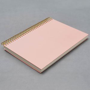 Fast Delivery in Stock pink Hardcover Legal Pad B5 A5 Spiral Custom 2025 Planner <b>Notebook</b> 80g Offset Paper - Product Image 4