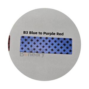 Encre de sécurité Bonedry B3 à changement de couleur bleu vers rouge-violet pour sérigraphie, inviolable sur les sacs de transport de marque pour la vente au détail - Product Image 2
