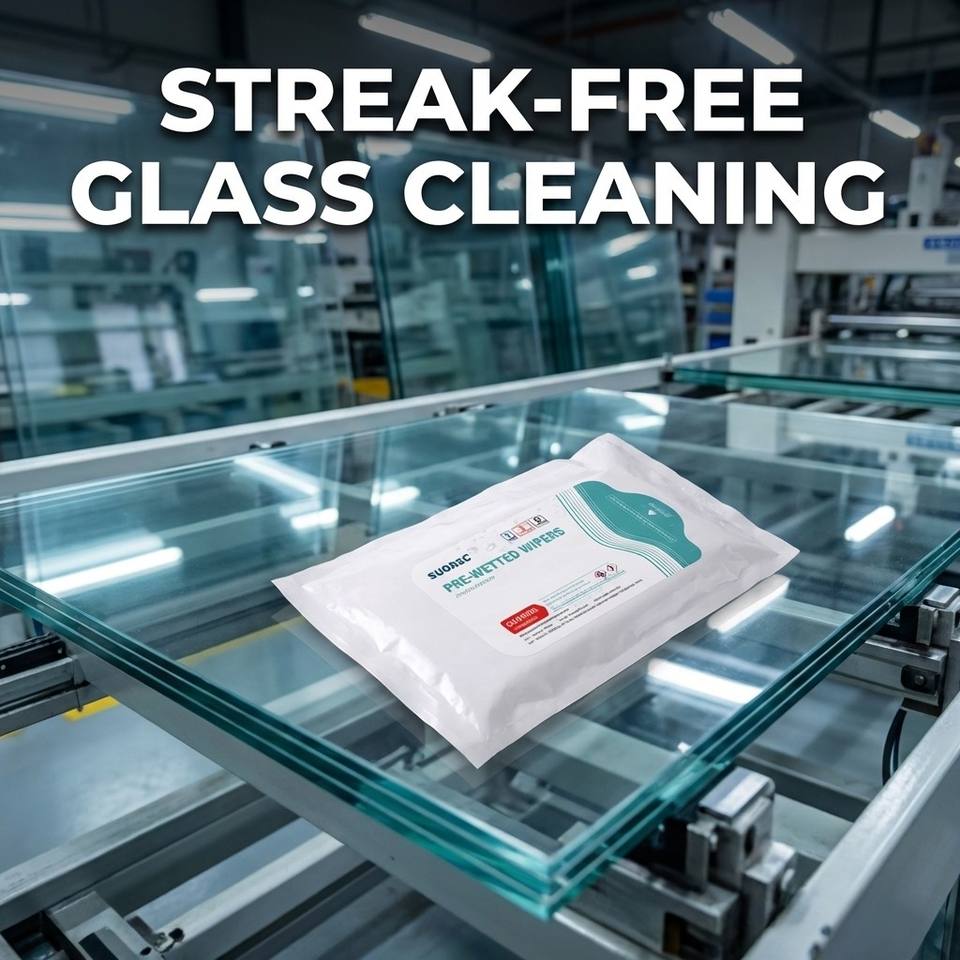 Industrial Pre-wet Non-Woven Cleanroom Wiper Cloth High Absorbency Non ...